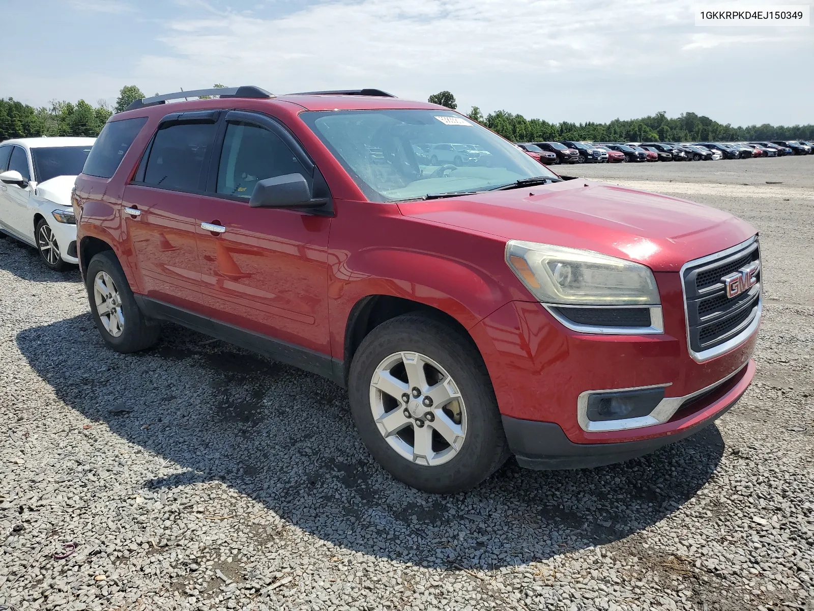 1GKKRPKD4EJ150349 2014 GMC Acadia Sle