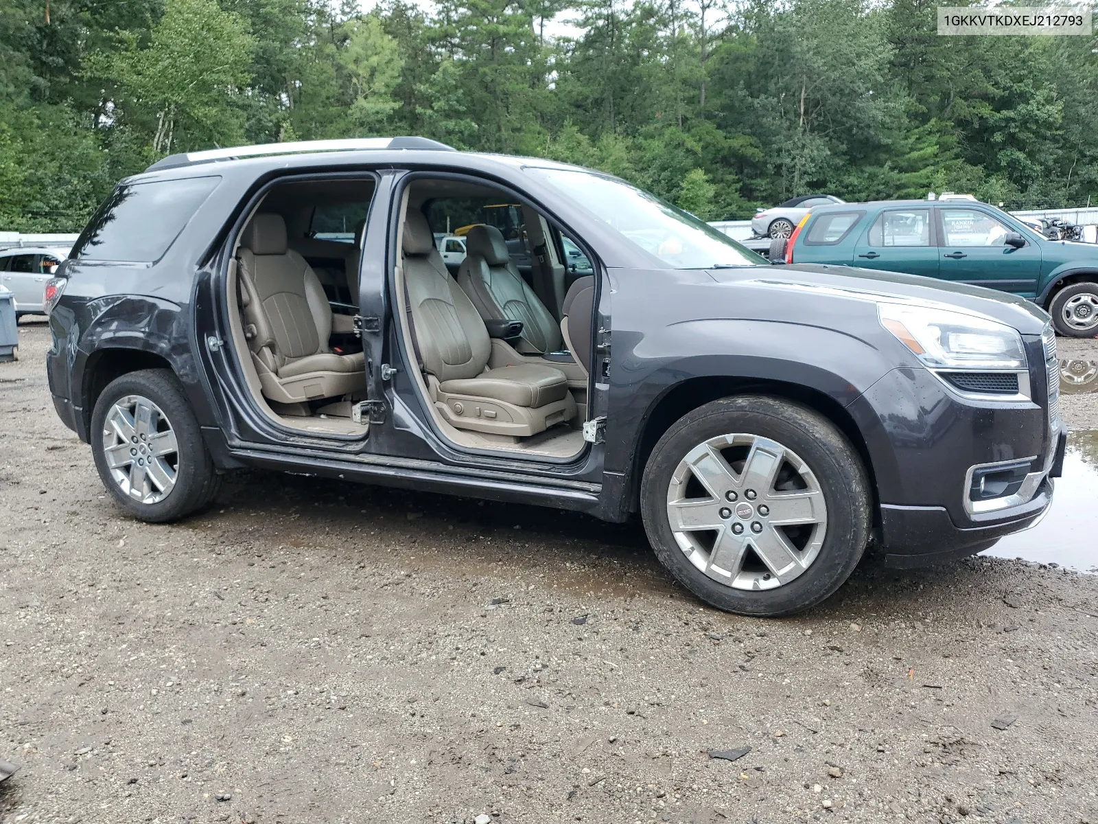 2014 GMC Acadia Denali VIN: 1GKKVTKDXEJ212793 Lot: 66013714