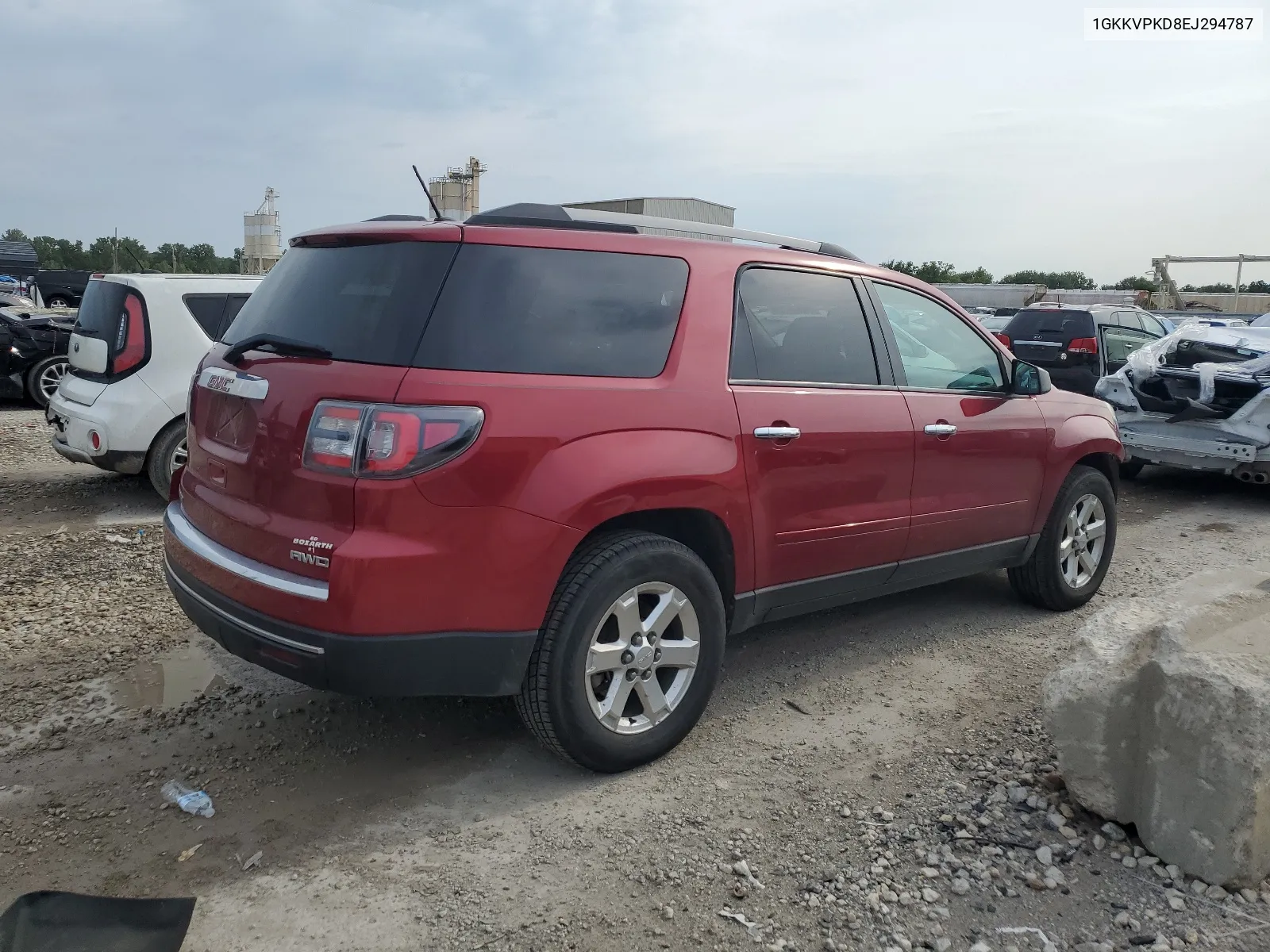 1GKKVPKD8EJ294787 2014 GMC Acadia Sle