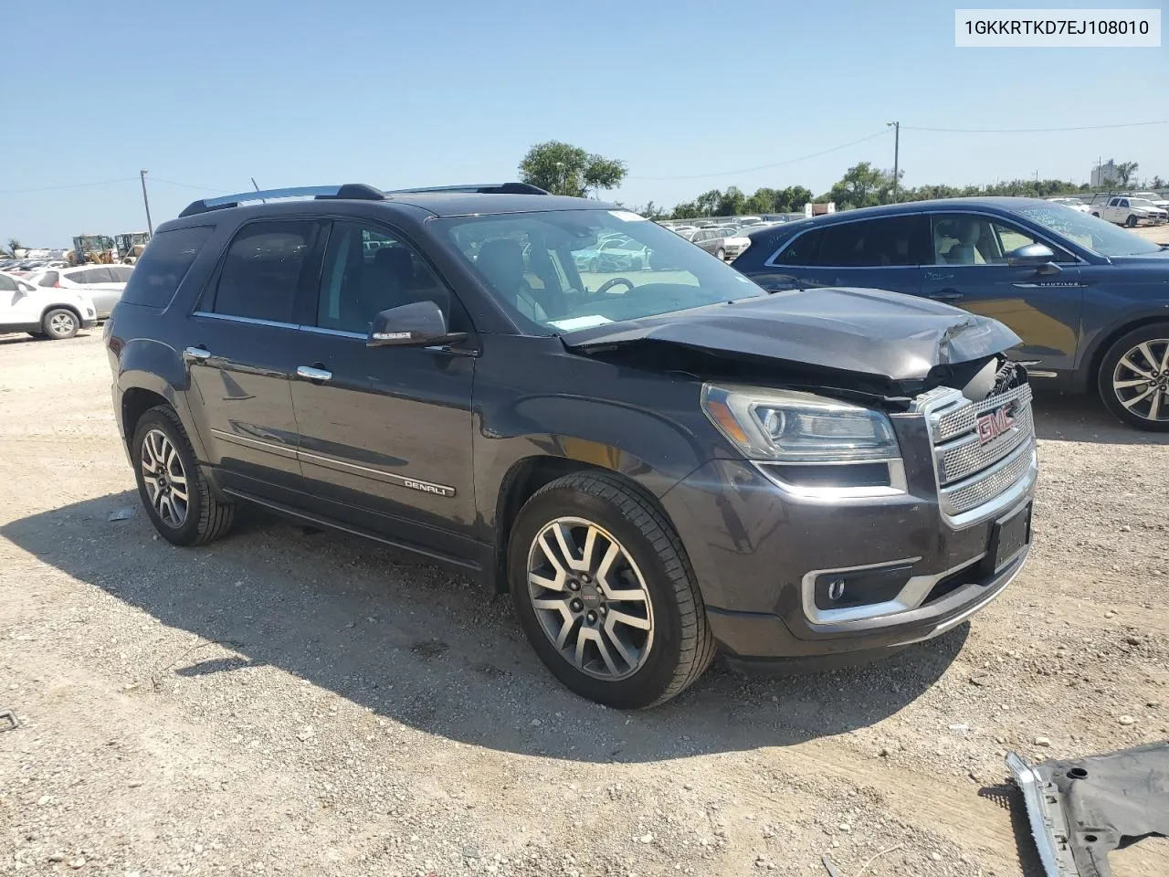 2014 GMC Acadia Denali VIN: 1GKKRTKD7EJ108010 Lot: 67132264