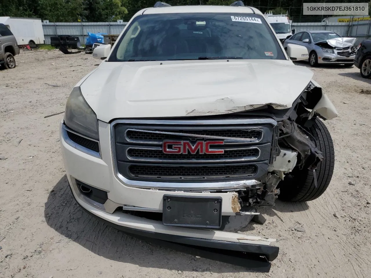 1GKKRSKD7EJ361810 2014 GMC Acadia Slt-2