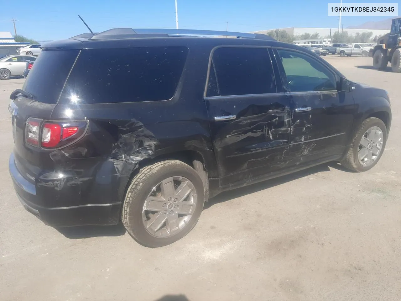 2014 GMC Acadia Denali VIN: 1GKKVTKD8EJ342345 Lot: 69276644