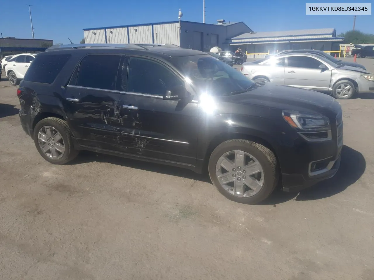 2014 GMC Acadia Denali VIN: 1GKKVTKD8EJ342345 Lot: 69276644