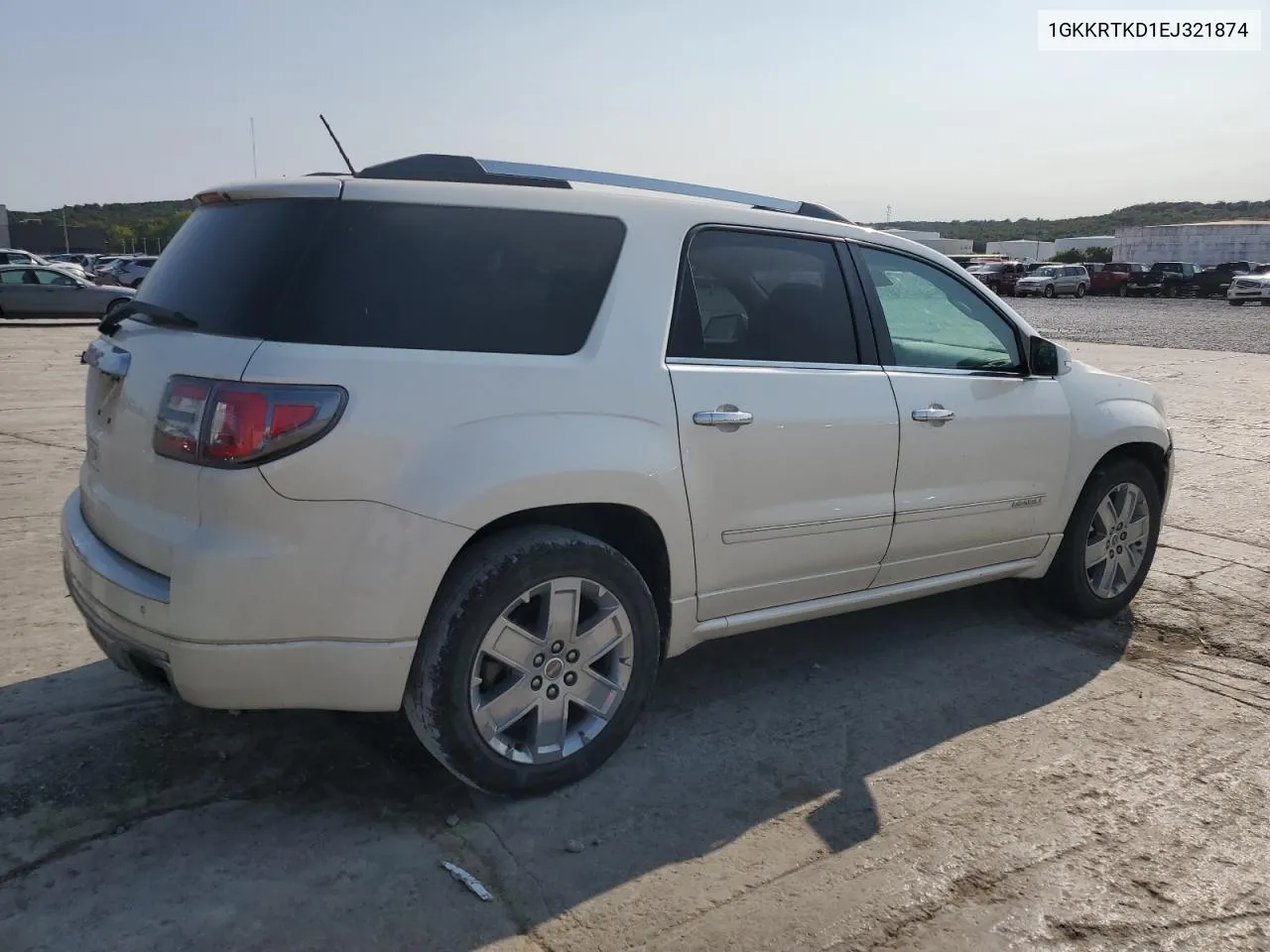 2014 GMC Acadia Denali VIN: 1GKKRTKD1EJ321874 Lot: 70693714