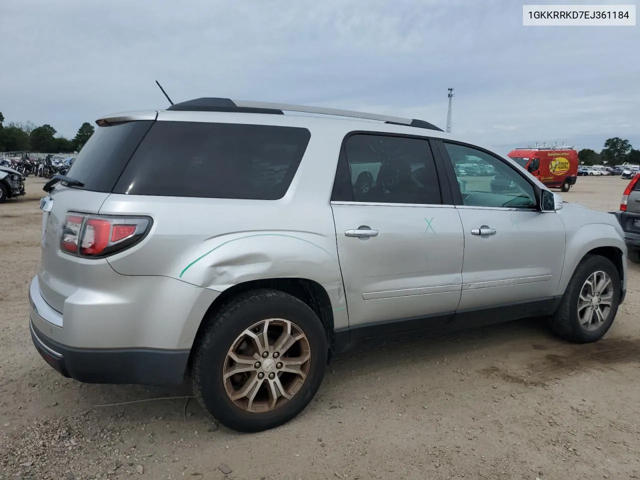 2014 GMC Acadia Slt-1 VIN: 1GKKRRKD7EJ361184 Lot: 70807994