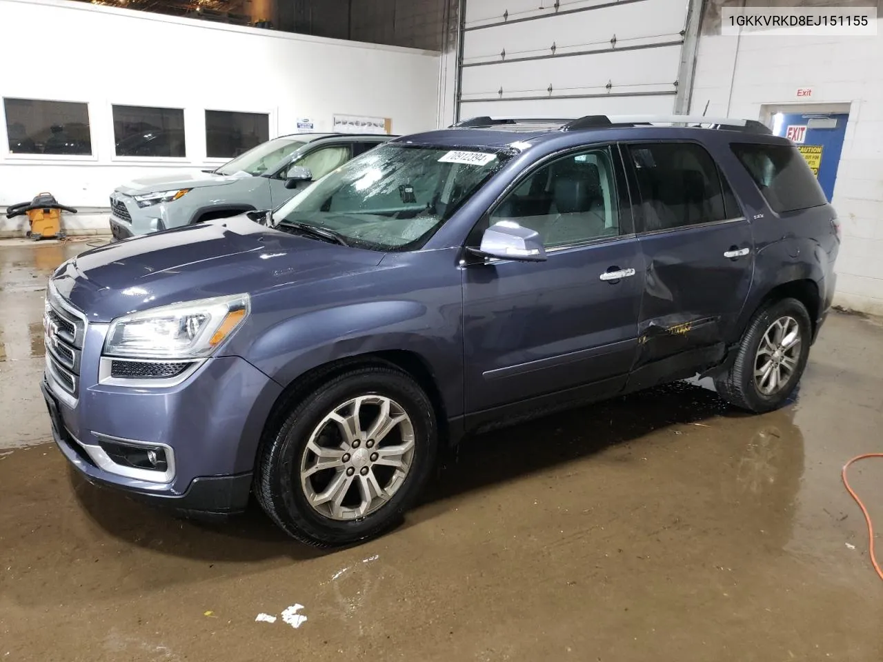 2014 GMC Acadia Slt-1 VIN: 1GKKVRKD8EJ151155 Lot: 70912394