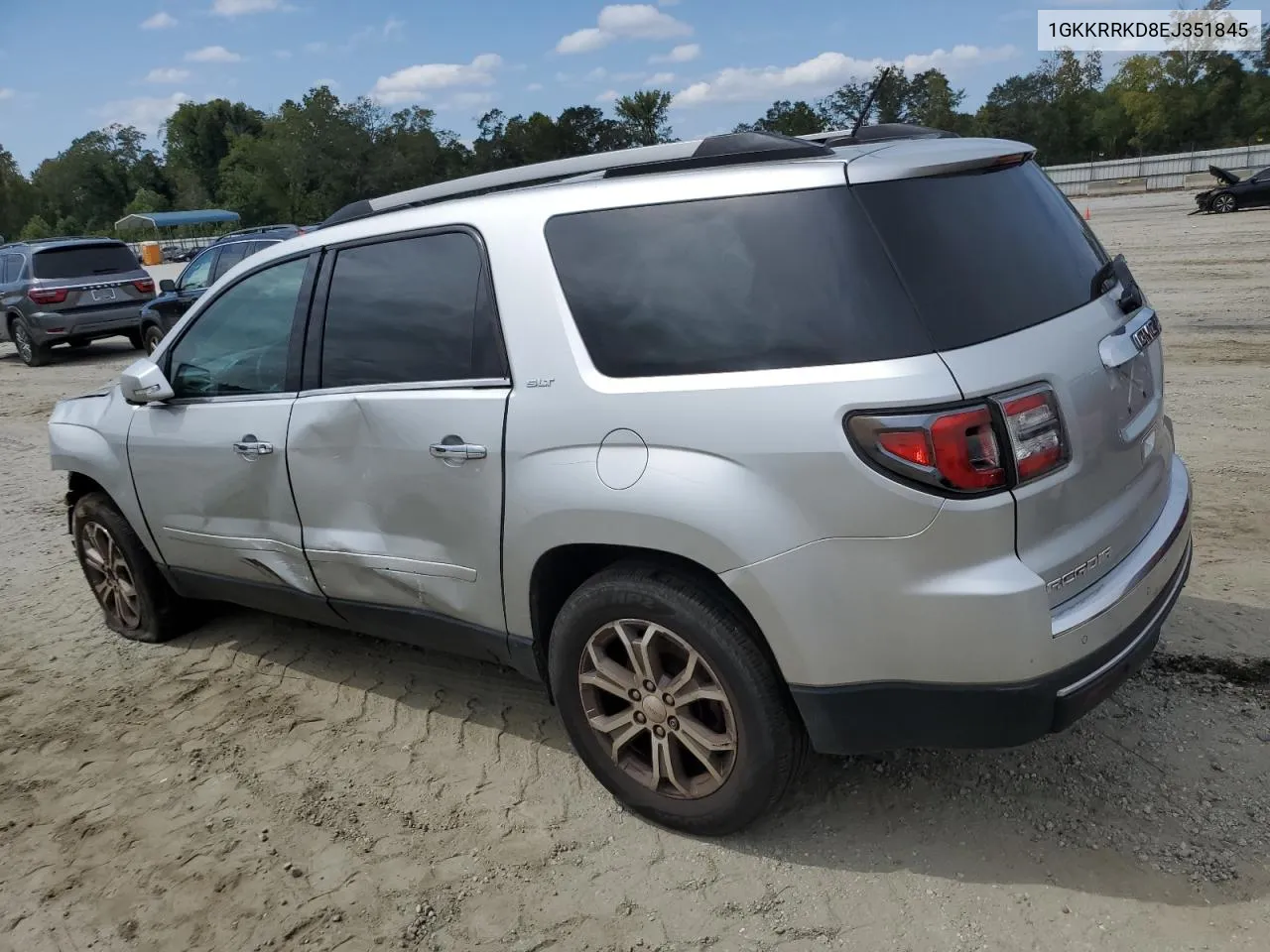 2014 GMC Acadia Slt-1 VIN: 1GKKRRKD8EJ351845 Lot: 71088994