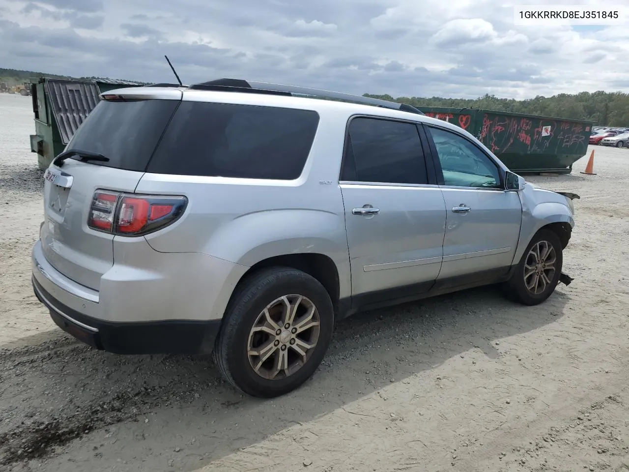 2014 GMC Acadia Slt-1 VIN: 1GKKRRKD8EJ351845 Lot: 71088994