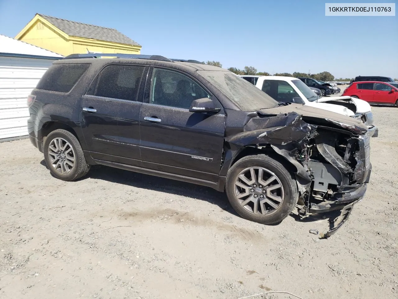 1GKKRTKD0EJ110763 2014 GMC Acadia Denali