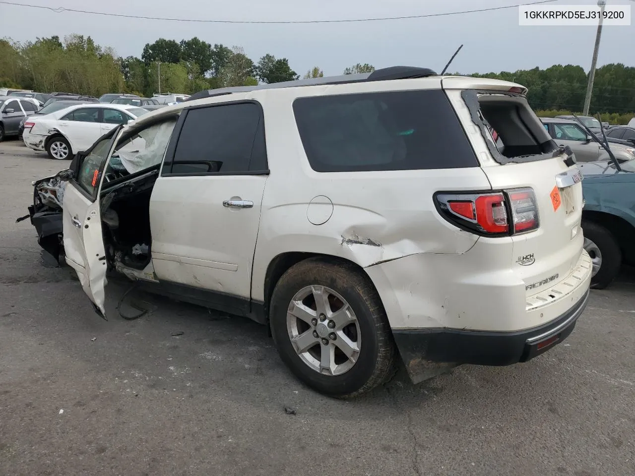 2014 GMC Acadia Sle VIN: 1GKKRPKD5EJ319200 Lot: 71425884