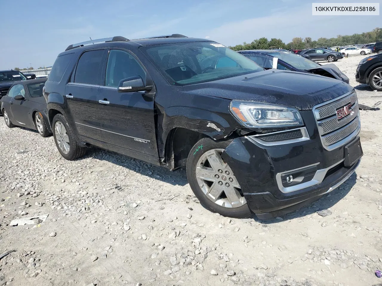 2014 GMC Acadia Denali VIN: 1GKKVTKDXEJ258186 Lot: 71769124