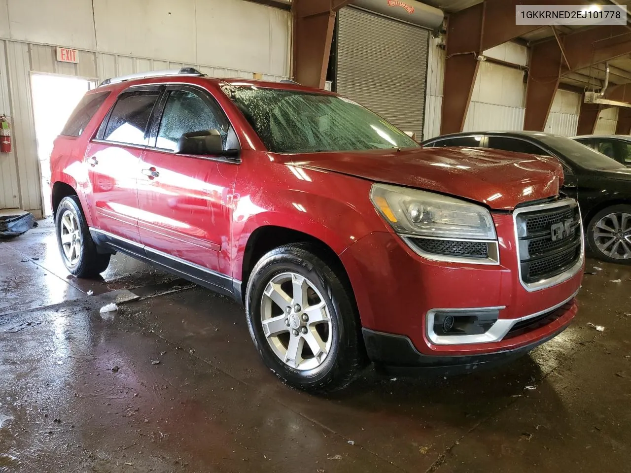 2014 GMC Acadia Sle VIN: 1GKKRNED2EJ101778 Lot: 72006214