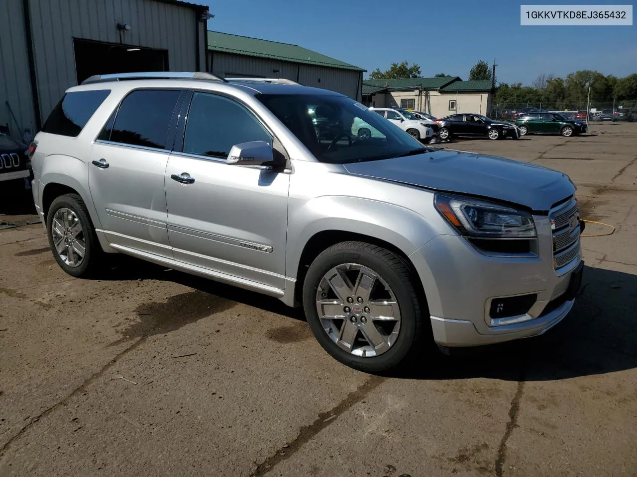 2014 GMC Acadia Denali VIN: 1GKKVTKD8EJ365432 Lot: 72076104