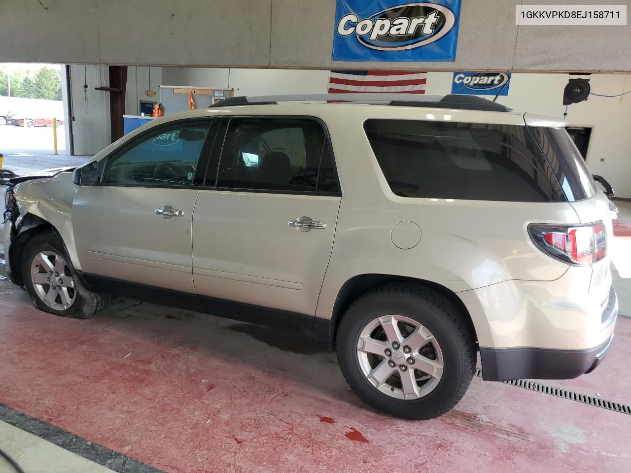 1GKKVPKD8EJ158711 2014 GMC Acadia Sle