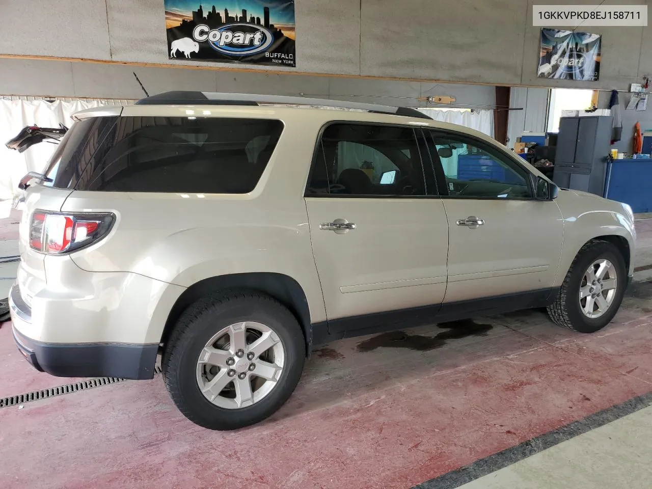 1GKKVPKD8EJ158711 2014 GMC Acadia Sle