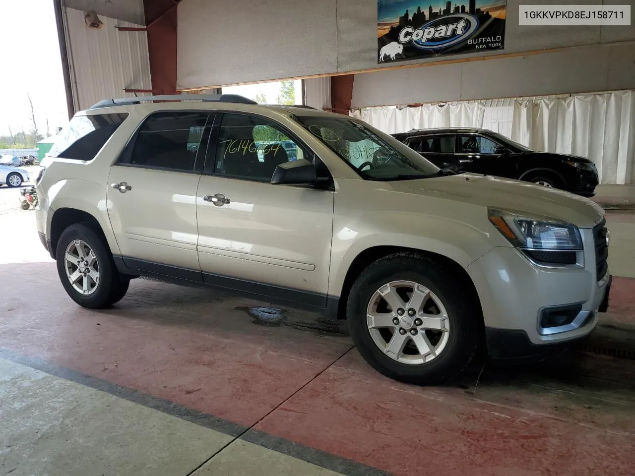 1GKKVPKD8EJ158711 2014 GMC Acadia Sle