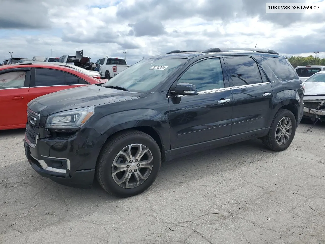 2014 GMC Acadia Slt-2 VIN: 1GKKVSKD3EJ269007 Lot: 72172244