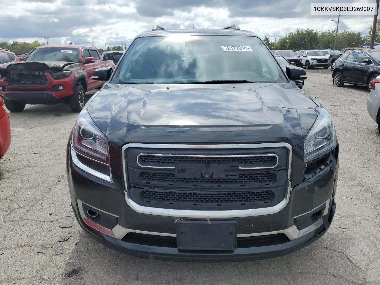 2014 GMC Acadia Slt-2 VIN: 1GKKVSKD3EJ269007 Lot: 72172244