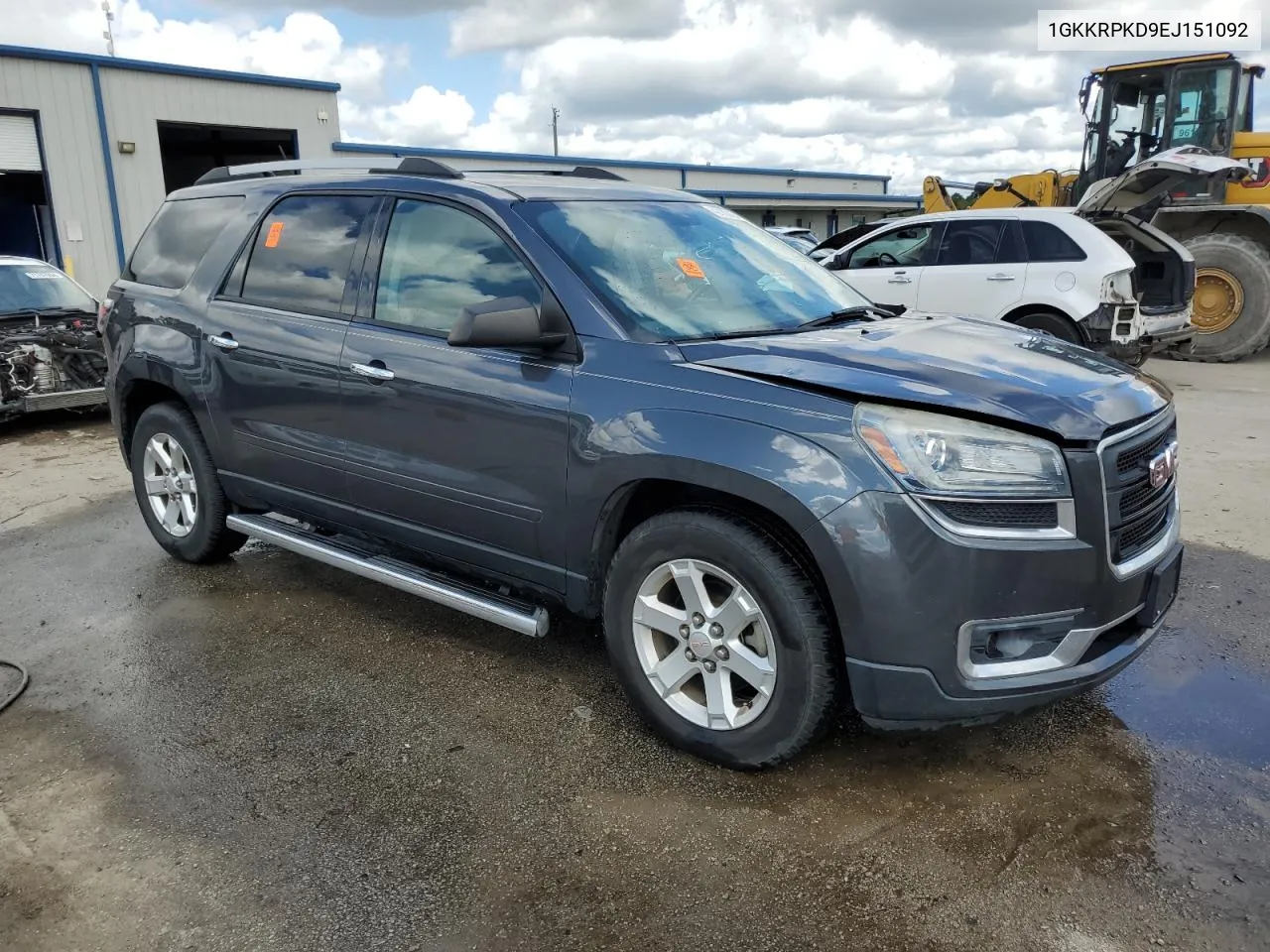 2014 GMC Acadia Sle VIN: 1GKKRPKD9EJ151092 Lot: 72182134