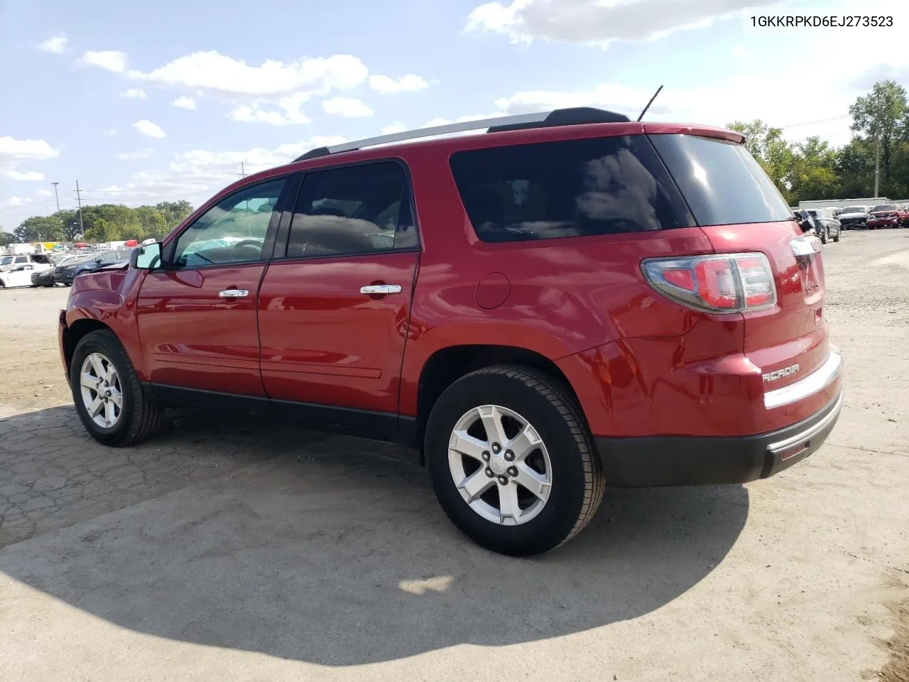 1GKKRPKD6EJ273523 2014 GMC Acadia Sle