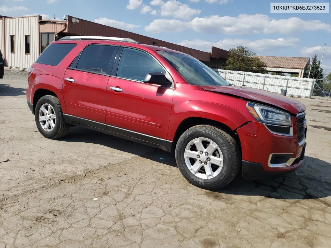 1GKKRPKD6EJ273523 2014 GMC Acadia Sle