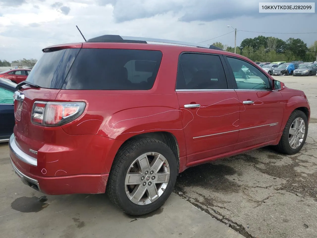 2014 GMC Acadia Denali VIN: 1GKKVTKD3EJ282099 Lot: 72385624