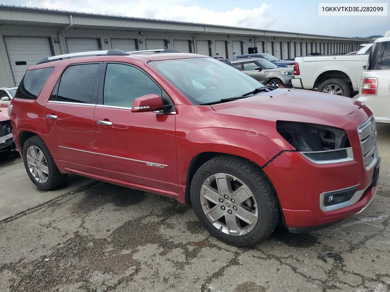 2014 GMC Acadia Denali VIN: 1GKKVTKD3EJ282099 Lot: 72385624