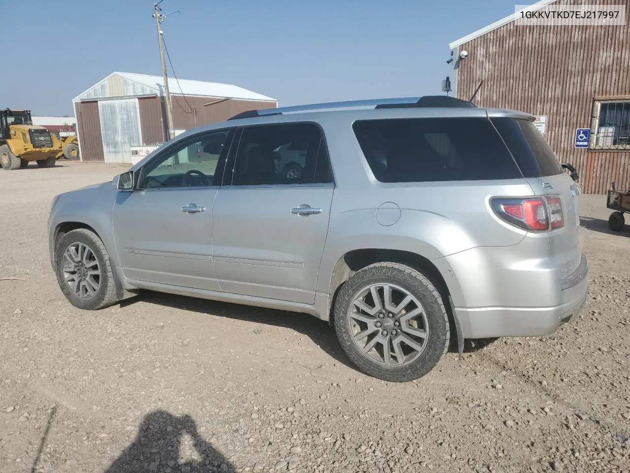 2014 GMC Acadia Denali VIN: 1GKKVTKD7EJ217997 Lot: 72947354