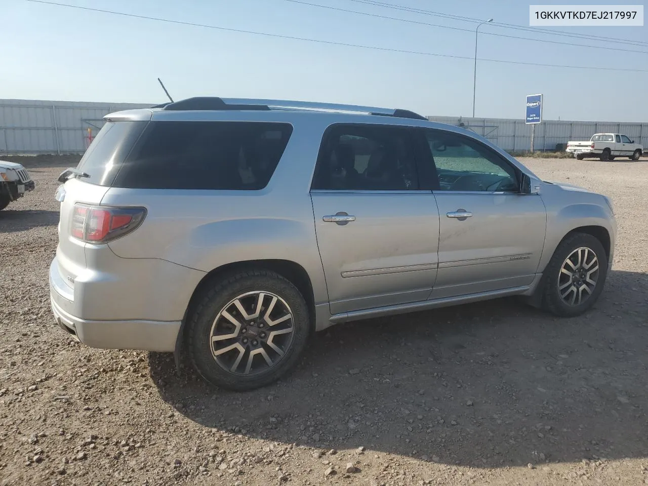 2014 GMC Acadia Denali VIN: 1GKKVTKD7EJ217997 Lot: 72947354