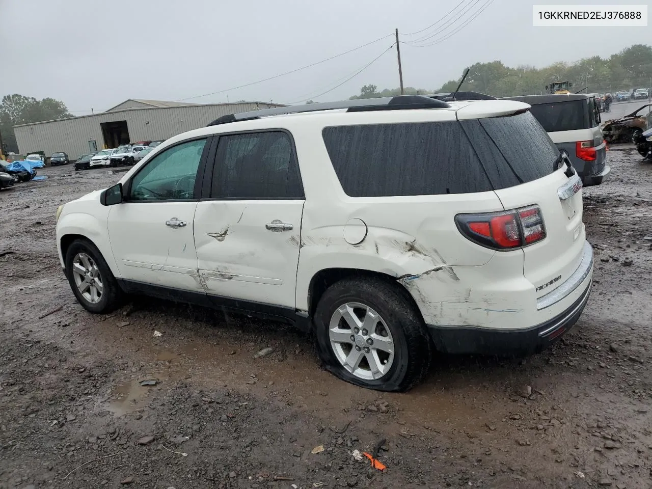 2014 GMC Acadia Sle VIN: 1GKKRNED2EJ376888 Lot: 72953774