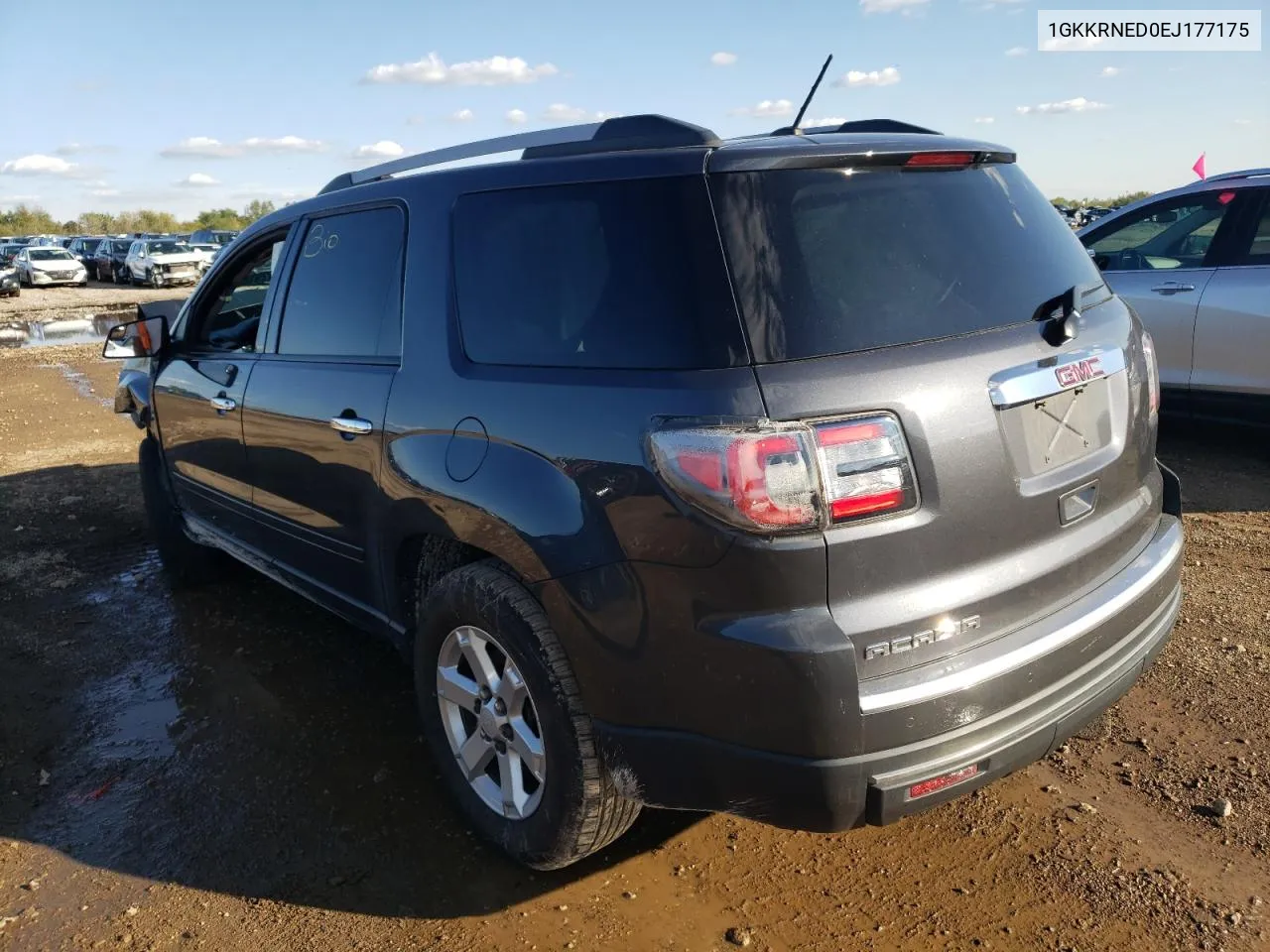 1GKKRNED0EJ177175 2014 GMC Acadia Sle