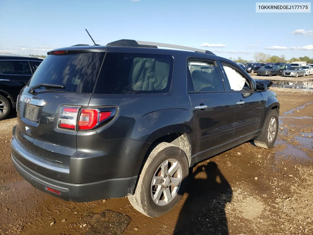 2014 GMC Acadia Sle VIN: 1GKKRNED0EJ177175 Lot: 72978974