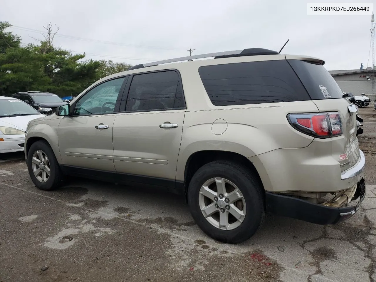 2014 GMC Acadia Sle VIN: 1GKKRPKD7EJ266449 Lot: 73026854