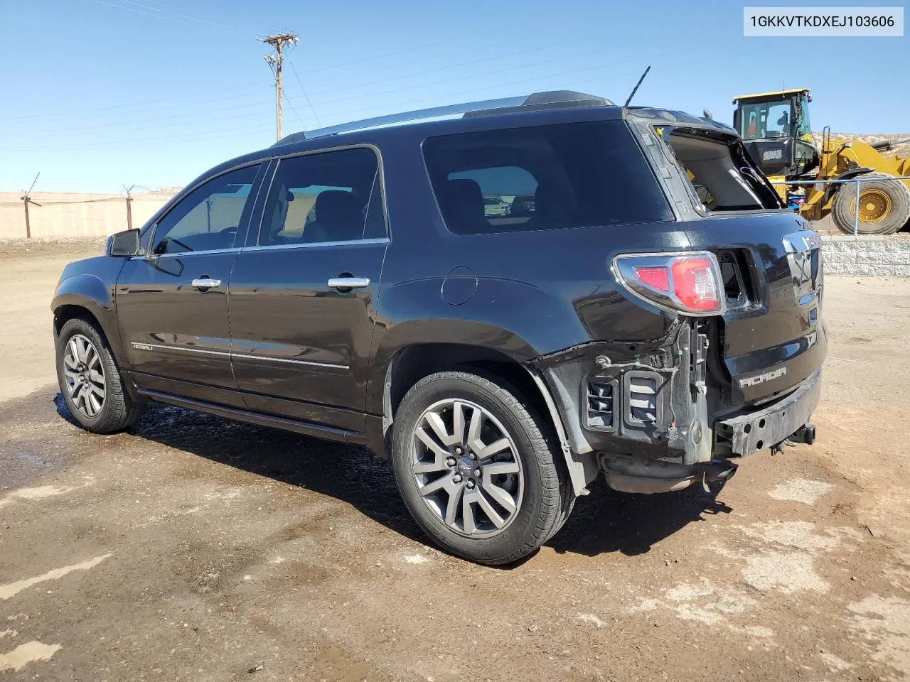 2014 GMC Acadia Denali VIN: 1GKKVTKDXEJ103606 Lot: 73204214