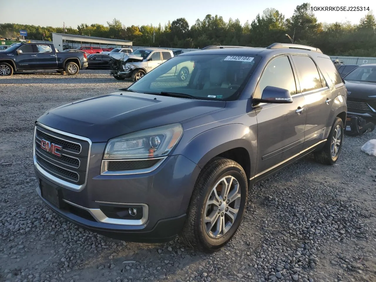 2014 GMC Acadia Slt-1 VIN: 1GKKRRKD5EJ225314 Lot: 73420104