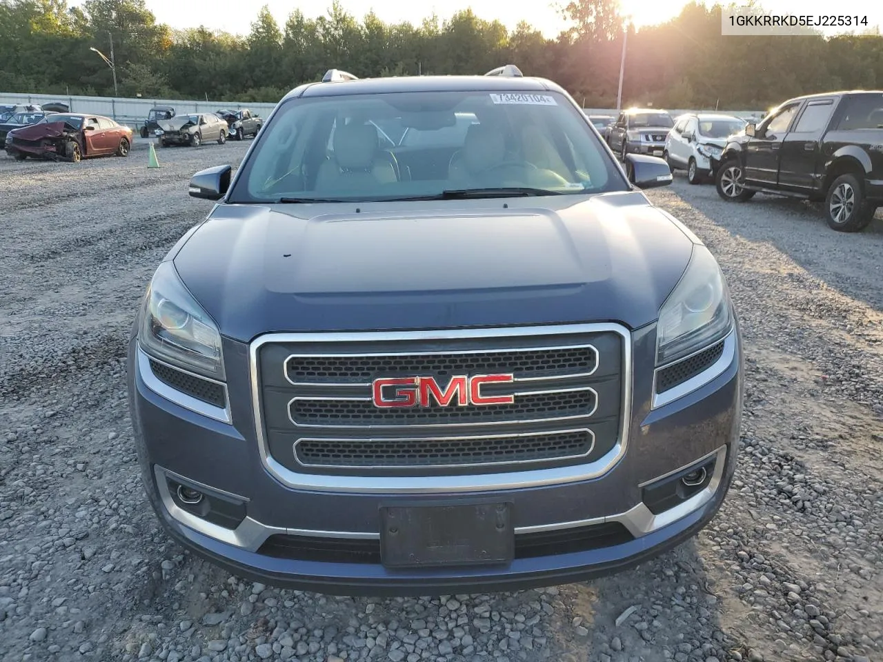 2014 GMC Acadia Slt-1 VIN: 1GKKRRKD5EJ225314 Lot: 73420104