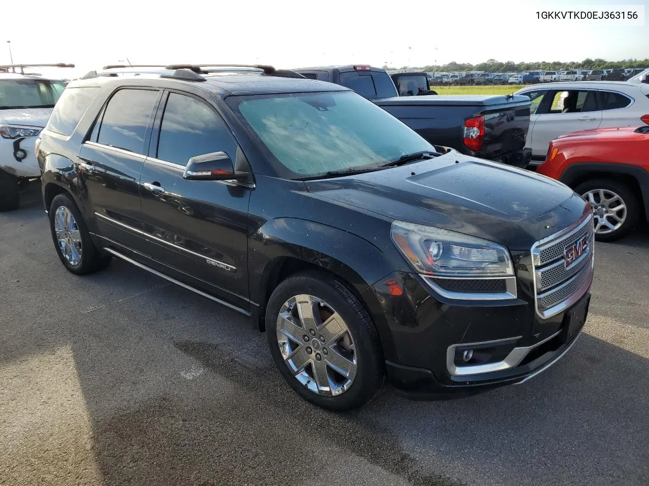 2014 GMC Acadia Denali VIN: 1GKKVTKD0EJ363156 Lot: 73743164