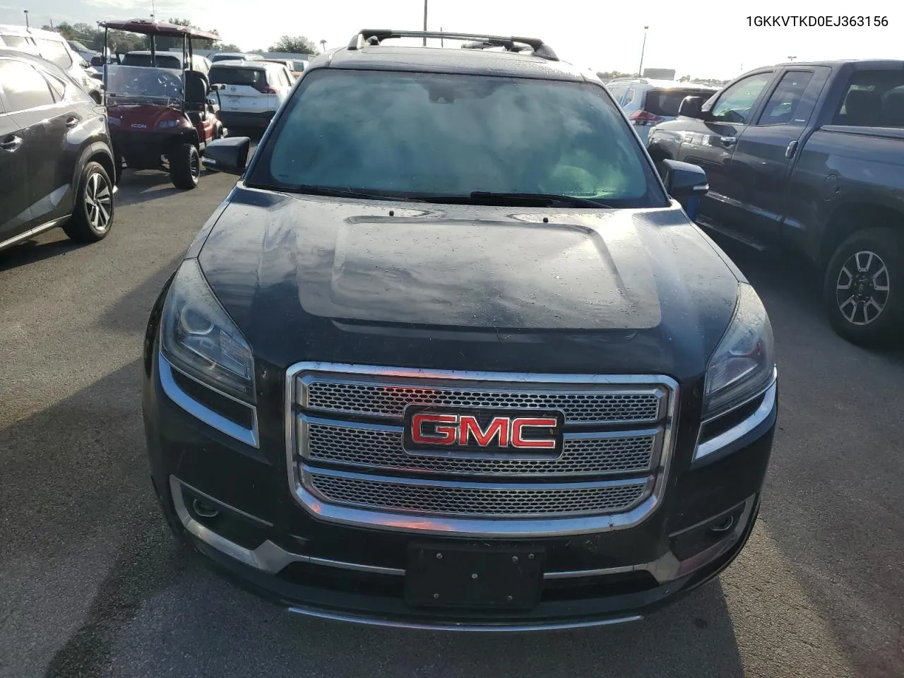 2014 GMC Acadia Denali VIN: 1GKKVTKD0EJ363156 Lot: 73743164