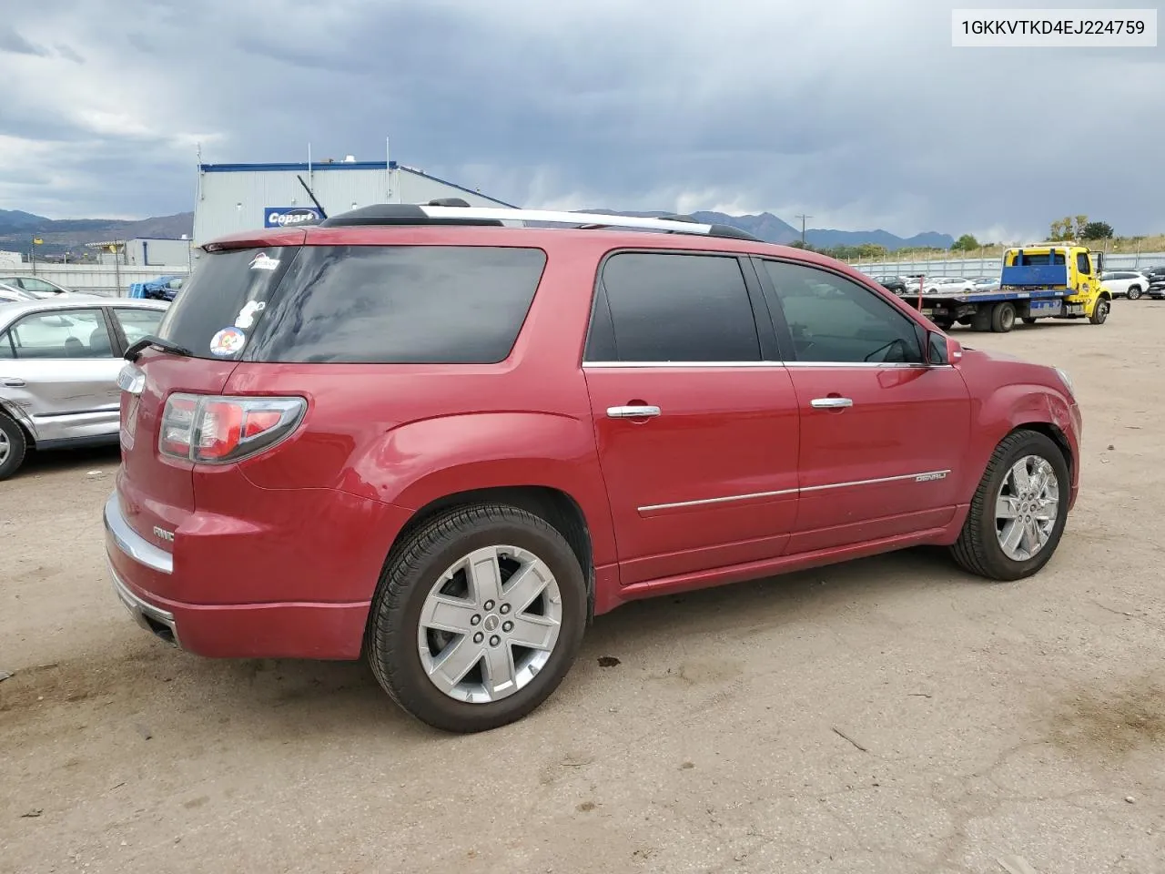 2014 GMC Acadia Denali VIN: 1GKKVTKD4EJ224759 Lot: 73767724