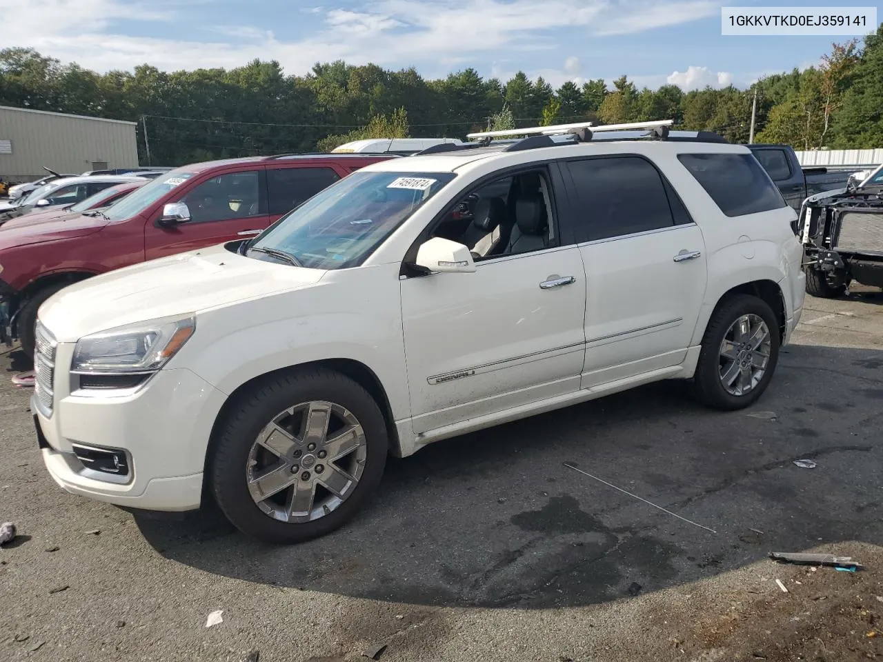 1GKKVTKD0EJ359141 2014 GMC Acadia Denali