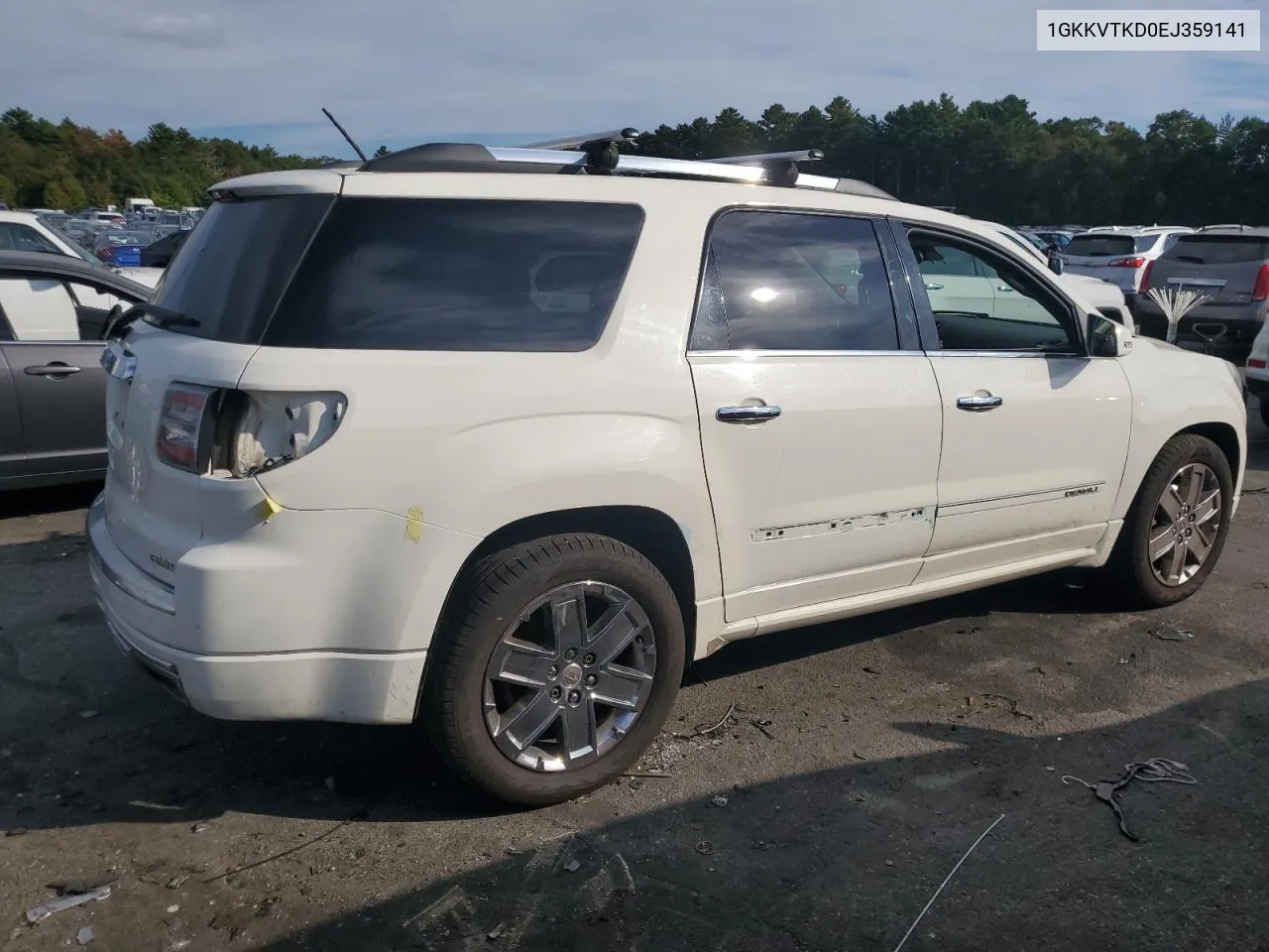 2014 GMC Acadia Denali VIN: 1GKKVTKD0EJ359141 Lot: 74591874