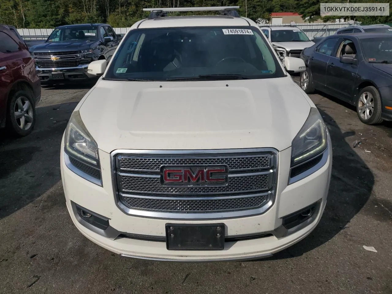 1GKKVTKD0EJ359141 2014 GMC Acadia Denali