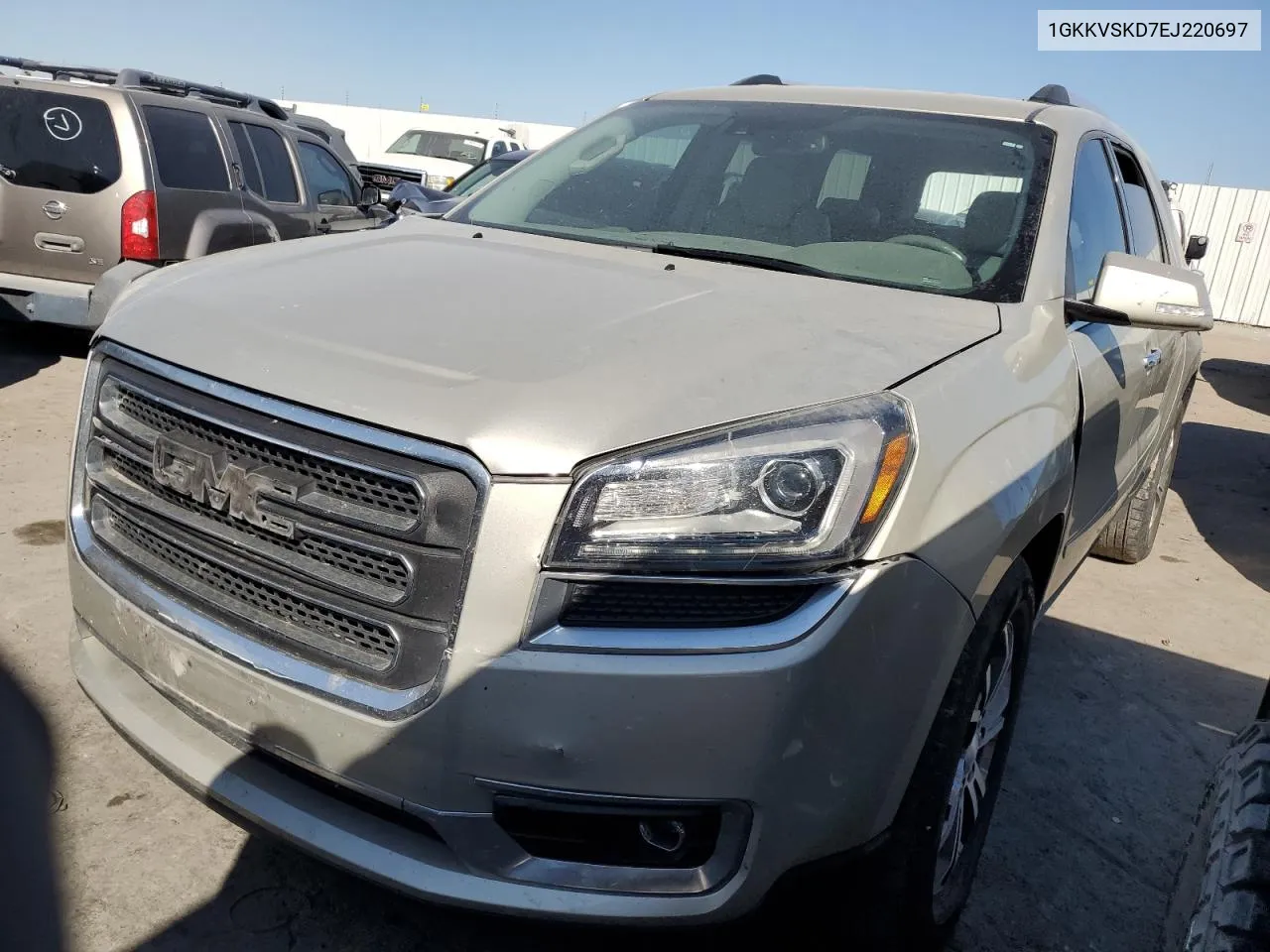 2014 GMC Acadia Slt-2 VIN: 1GKKVSKD7EJ220697 Lot: 74783834