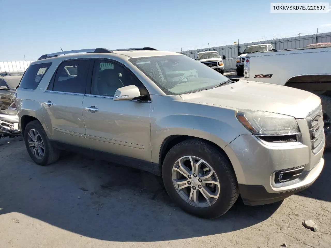 2014 GMC Acadia Slt-2 VIN: 1GKKVSKD7EJ220697 Lot: 74783834