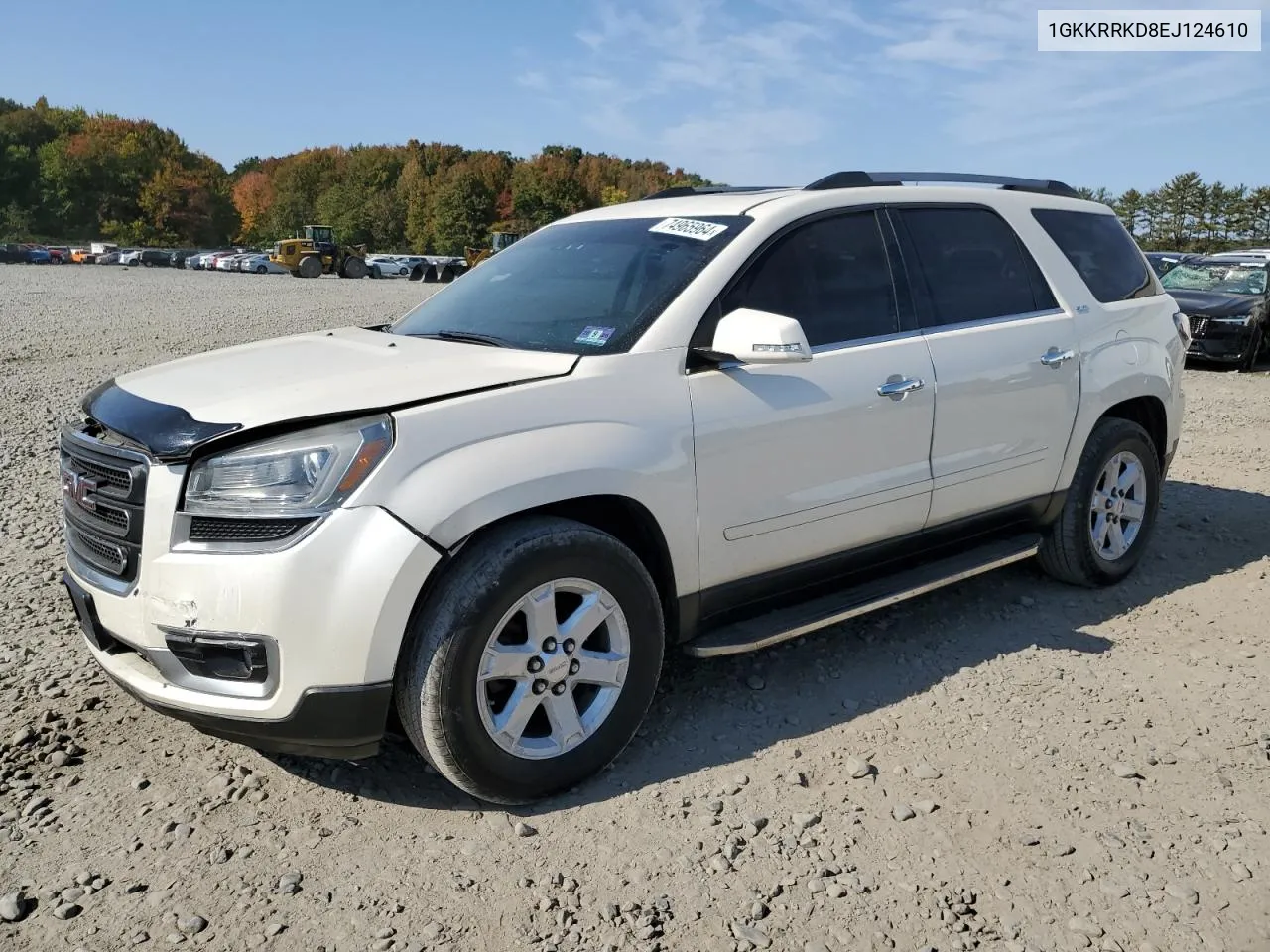 2014 GMC Acadia Slt-1 VIN: 1GKKRRKD8EJ124610 Lot: 74965964