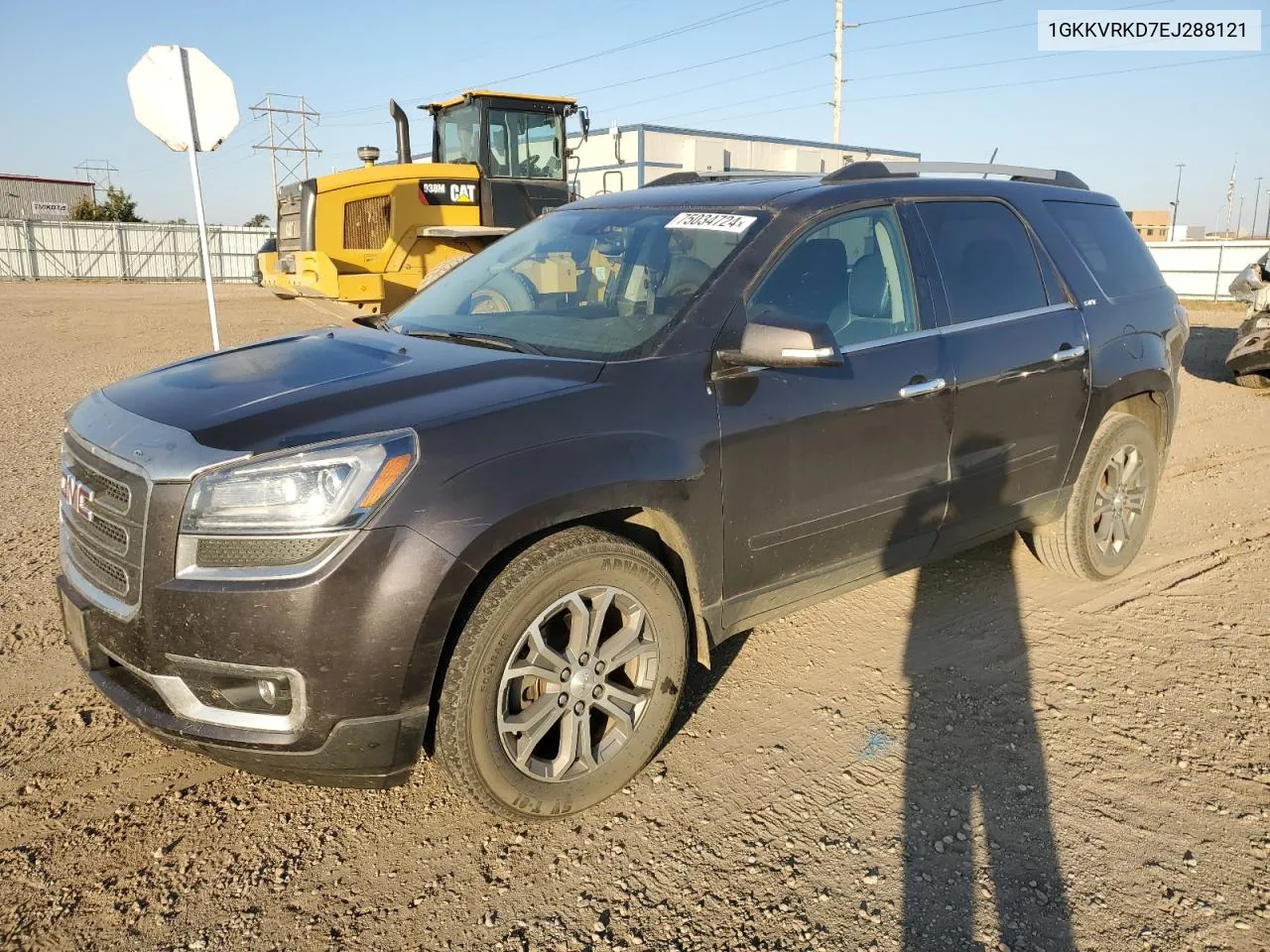 2014 GMC Acadia Slt-1 VIN: 1GKKVRKD7EJ288121 Lot: 75034724