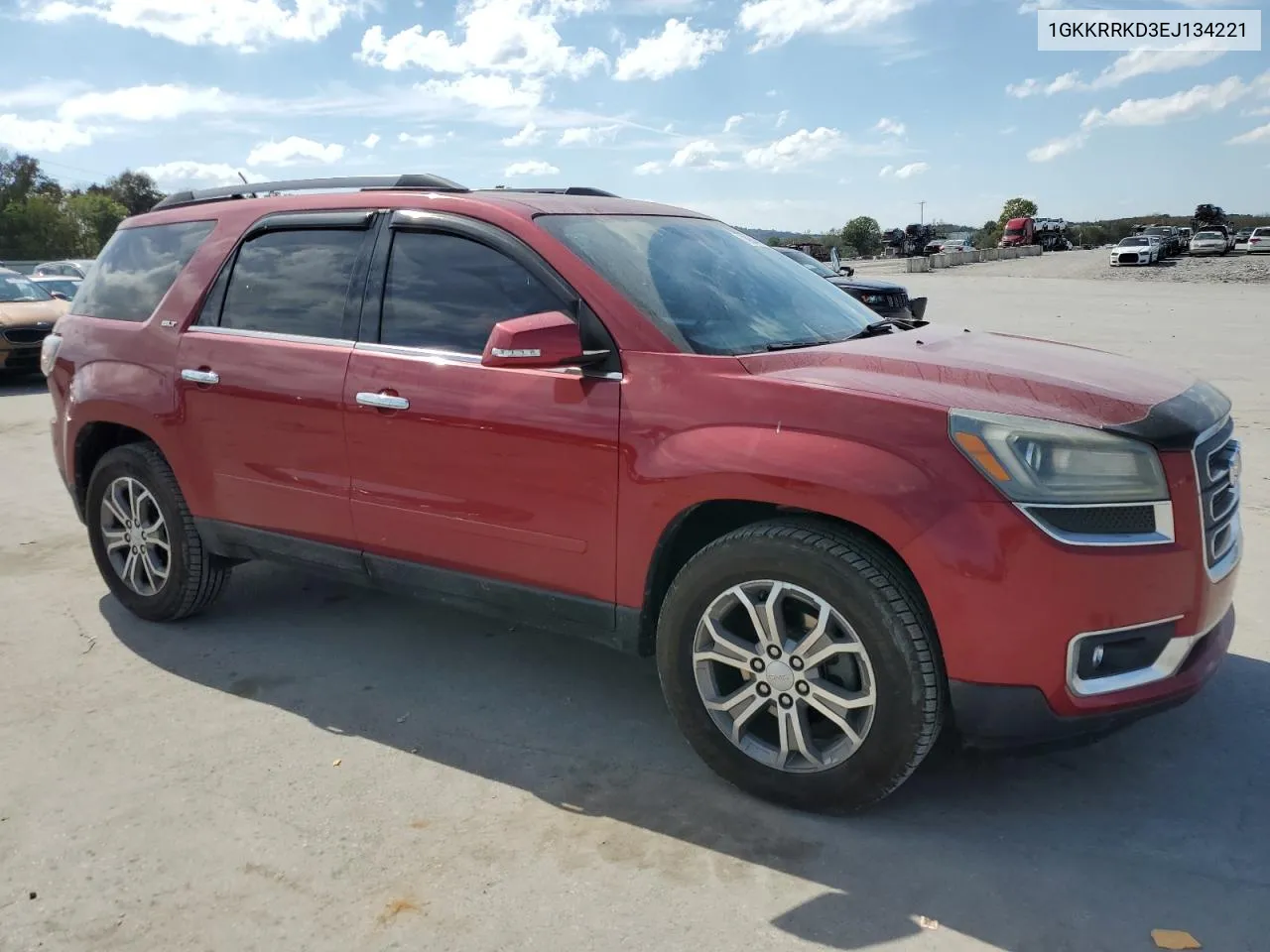 2014 GMC Acadia Slt-1 VIN: 1GKKRRKD3EJ134221 Lot: 75302864