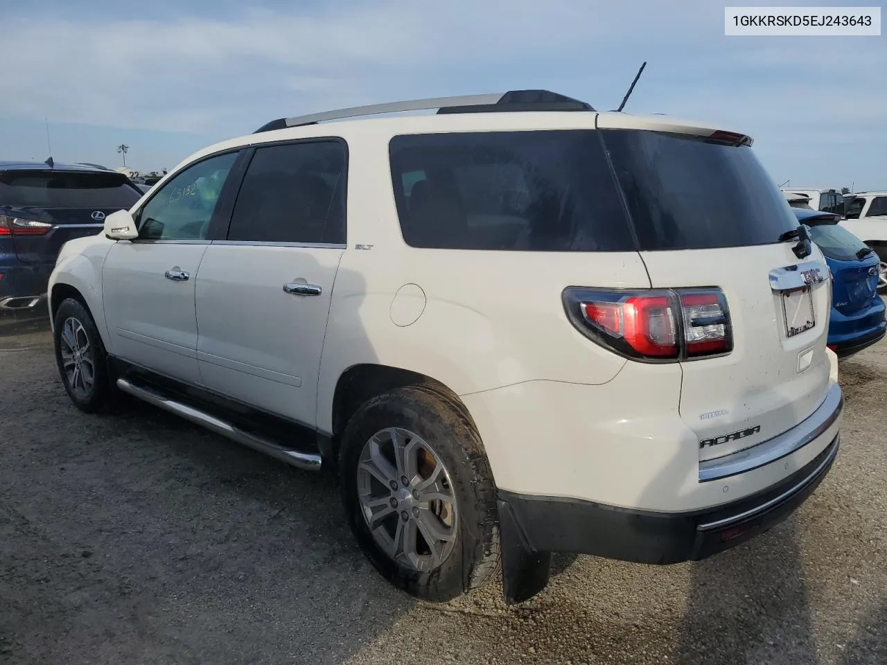 2014 GMC Acadia Slt-2 VIN: 1GKKRSKD5EJ243643 Lot: 75356504