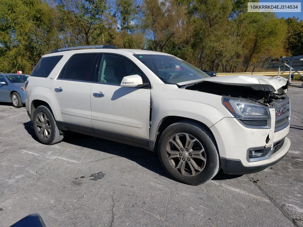 2014 GMC Acadia Slt-1 VIN: 1GKKRRKD4EJ314534 Lot: 75409194