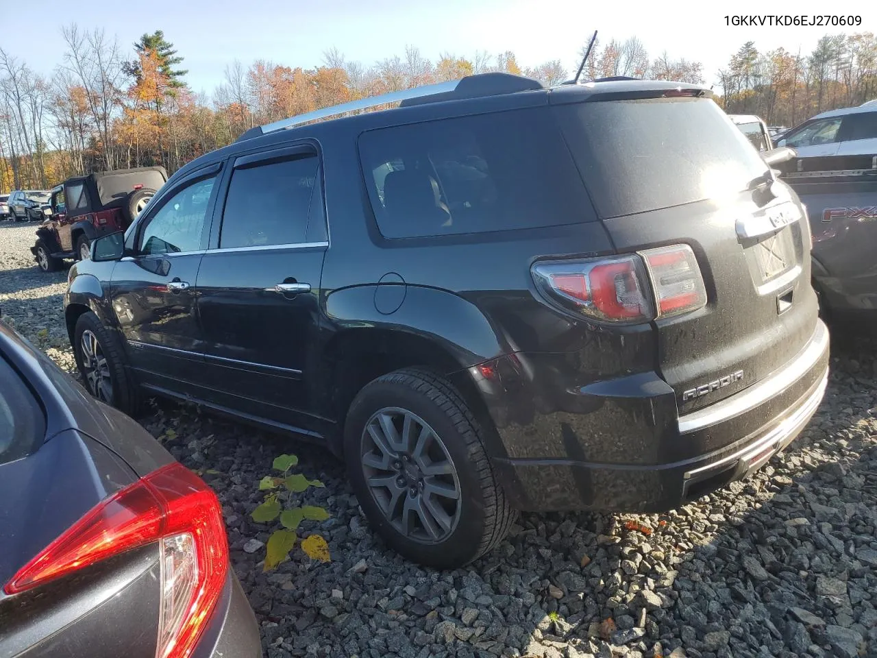 2014 GMC Acadia Denali VIN: 1GKKVTKD6EJ270609 Lot: 75635844